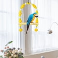 thumbnail image 6 of DOLITY Bird Swing Toy Baby Chick Parrot Hammock Cage Toy for Budgie Hamster Conures Yellow, 6 of 8