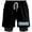 Black, variant on Maddox Batson I Need A Truck Tour Merch Sweatshorts Women Men Short Basketball Pants Outdoor Sportwear