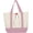 Pink, variant on Canvas Tote Bag for Women  Grocery Shopping Bag with lining,   Straps, Zipper