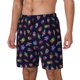 thumbnail image 1 of Balery Colorful Insects Bañador para hombre, shorts de playa de secado rápido con entrepierna y forro de compresión-Small, 1 of 6