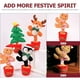 thumbnail image 2 of KAKOWELY Peluche navideño que baila, canta y habla, con luz y decoración navideña., 2 of 5