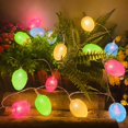 thumbnail image 4 of Easter Lights Decorations,Easter Eggs Lights String with Timer,10 Ft 20 Led Easter Eggs Colorful String Lights Battery Operated Fairy Lights Garland Easter Decoration Indoor Home Tree Easter Hunt, 4 of 6