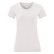 thumbnail image 1 of Fruit Of The Loom - Camiseta Icónica para mujer señora (Blanco), 1 of 3