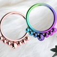 thumbnail image 4 of DESIGNICE 3Pcs Septum Nose Rings for Women,Simple and Elegant Septum Rings,Handcrafted Polishing Septum Jewelry,Color Mixing4, 4 of 4