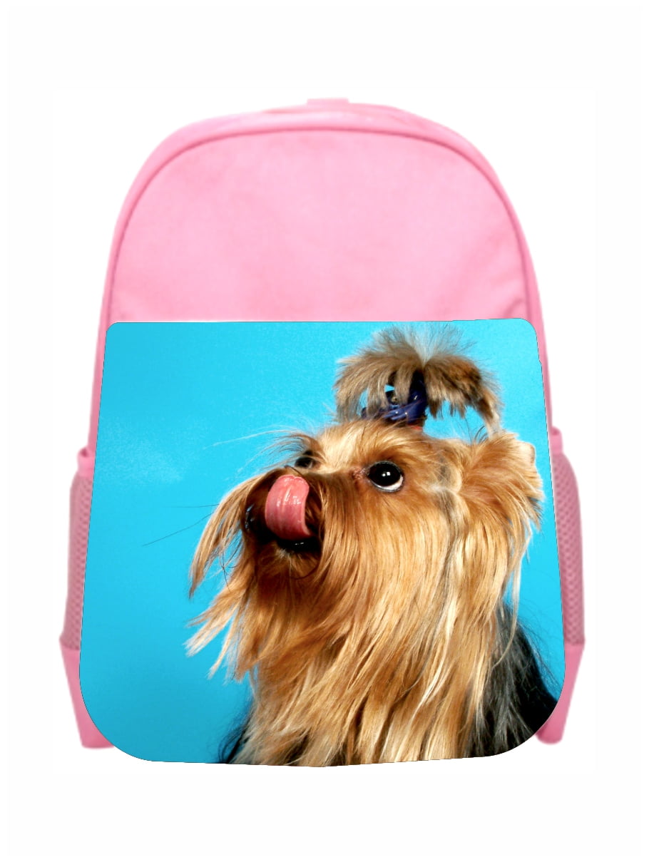 Accessory Avenue School Bag Dog Chihuahua Lick Girls Kids PreSchool