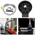 thumbnail image 3 of Scienceny Juego de 3 unidades de enjuagador de copas de vino, vasos de agua automáticos, tazas, lavadora, herramienta de limpieza de botellas, Artesanía, 3 of 6