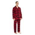 thumbnail image 4 of Kolipajam Couples Matching Pajamas Set 100% Cotton Flannel Pajamas for Couples with Pockets 3XL, 4 of 5
