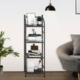 Forthcan Bathroom Storage Shelf, 4 Tier Storage Rack for Small Space