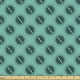 thumbnail image 1 of Abstract Fabric by the Yard, Graphical Demonstration of Diagonal Round Spiked Formations in Nature Tones, Decorative Upholstery Fabric for Chairs & Home Accents, Seafoam Dark Teal by Ambesonne, 1 of 5