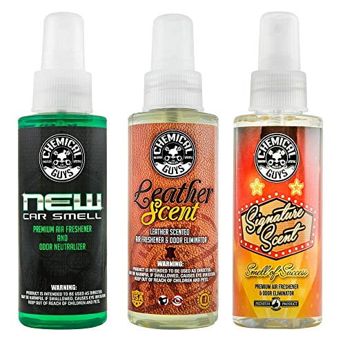 Chemical Guys AIR_301_04 Best Air Freshener Kit New Car Scent