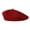 Claret, variant on Vintage French Beret Hat, Soft Acrylic Stretchy Winter Headwear, Classic Warm Casual Daily Wear Cap
