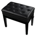 thumbnail image 1 of Bison Prosound (TM) Banc de Piano Noir à Hauteur Réglable, Clavier Rembourré en PU, Siège de Rangement, Capacité de Poids 264 Lb, 1 of 7