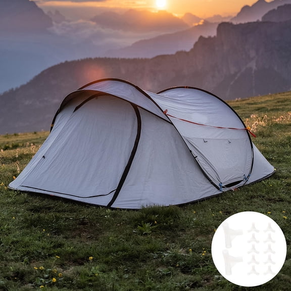 GAXIRE 25Pcs Canopy Accessories Tent Parts Replacement Set with PE Material for Easy Canopy Setup
