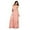 Pink, variant on Formal Gowns and Evening Dresses Holiday Dress Womens Multi-Wear Multi-Rope Cross Halter Sexy Bandage Dress Long Maxi Skirt for Wedding Guest Gown