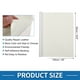 thumbnail image 4 of Parche de reparación de cuero autoadhesivo Unique Bargains, cinta de reparación de cuero de fuerte adherencia, cuero sintético blanco 19.6" x 39", 4 of 7
