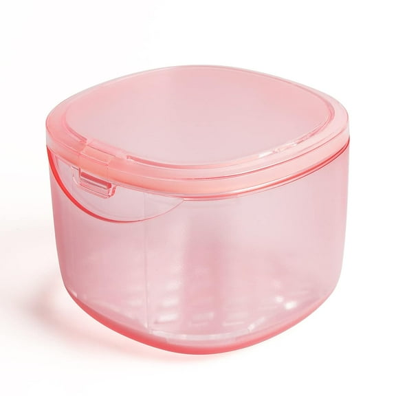 Minzimin Denture Bath Case, Retainer Cleaning Box, No-Leak Denture Case, Mouth Guard, Night Guard and Retainer