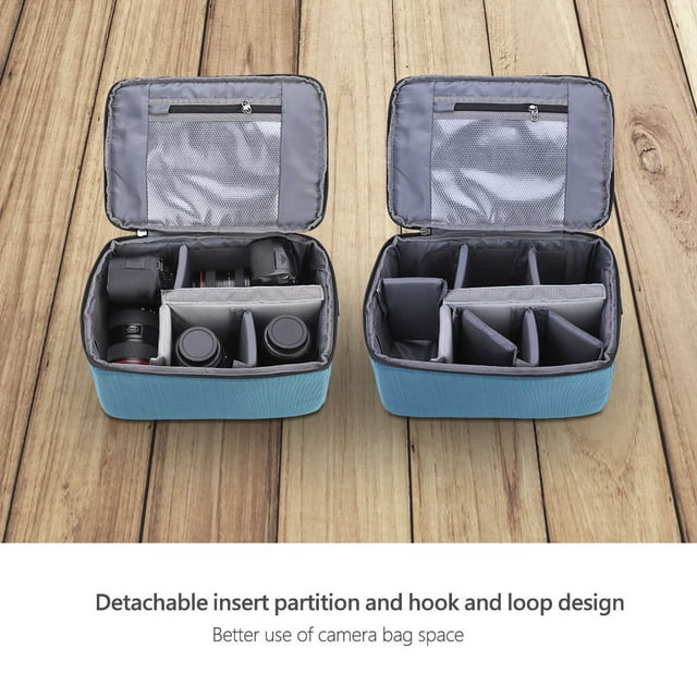 Camera Lens Bag Made Of Polyester Lens Case Breathable Hiding Design Inner Zipper For Avoid Scratching Your Expensive Equipment