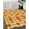 thumbnail image 2 of Ahgly Company Indoor Square Patterned Orange Red Orange Area Rugs, 7' Square, 2 of 6