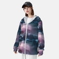 thumbnail image 3 of Fotbe lighthouse Waves Torrential Rain Chaqueta con Protección Solar UPF 50+ para Hombre y Mujer, Camisa con Capucha y Bolsillos-Medium, 3 of 7