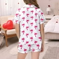 thumbnail image 5 of Pyjama en Satin pour Garçons, Imprimé Graphique, Ensemble de Pyjama pour Enfants à Boutons, Ensemble de Pyjama Décontracté, Pyjama pour Filles 8-10 Ans, 5 of 5