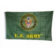 3x5 United States U.S. Army Green Emblem Flag 3'x5' Banner Brass Grommets 100D