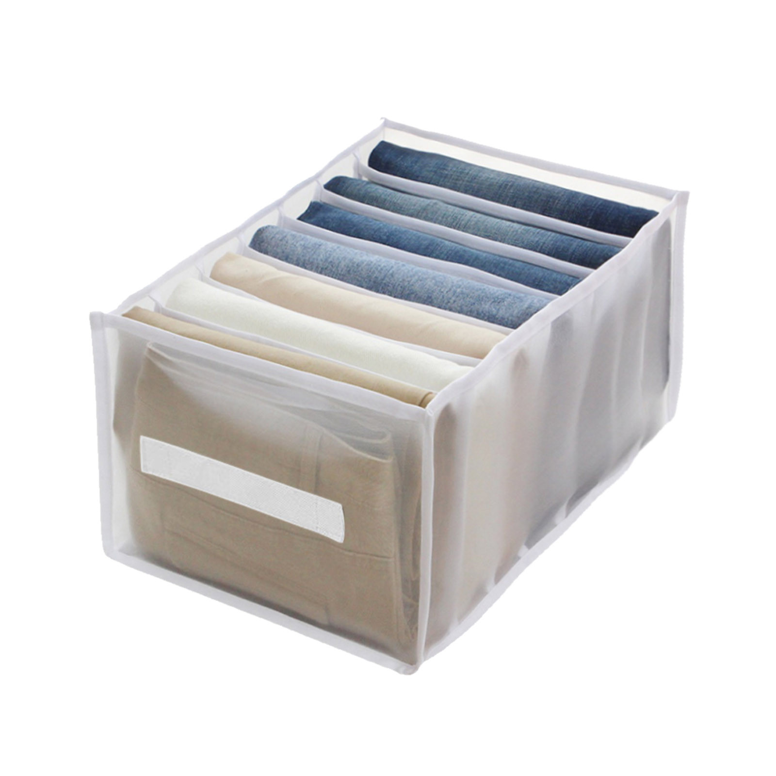 Big Boxes for Storage Storage Mesh Storage Box Compartment Compartment  Clothes Drawer Trouser Bag Box Home Textile Storage Ornament Storage Bags