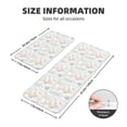 thumbnail image 2 of Sikiie Sea Animals Kitchen Mat 2 PCS Cushioned Kitchen Rug, Waterproof Non-Slip Kitchen Mats for Kitchen, Floor Home, Sink, Laundry, 2 of 6