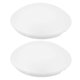 thumbnail image 4 of Plastic Ceiling Shade Decorative Light Covers For Office Use Round Modern Style 9.6×9.6×2.8in Ceiling Light Fixture Cover 2Pcs, 4 of 5