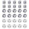 thumbnail image 1 of Shisuyan dés de Jeu Standard dés Mathématiques Blanc 30 Pcs, 1 of 8