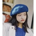 thumbnail image 4 of CoCopeaunt Women Wool Beret Hat French Style Winter Casual Warm Cap Girls Ladies Artist Painter Hat, 4 of 7