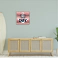 thumbnail image 5 of Stupell Industries Seas The Day Americana Anchor & Flag Phrase Graphic Art Gray Framed Art Print Wall Art, Design by Daphne Polselli, 5 of 5