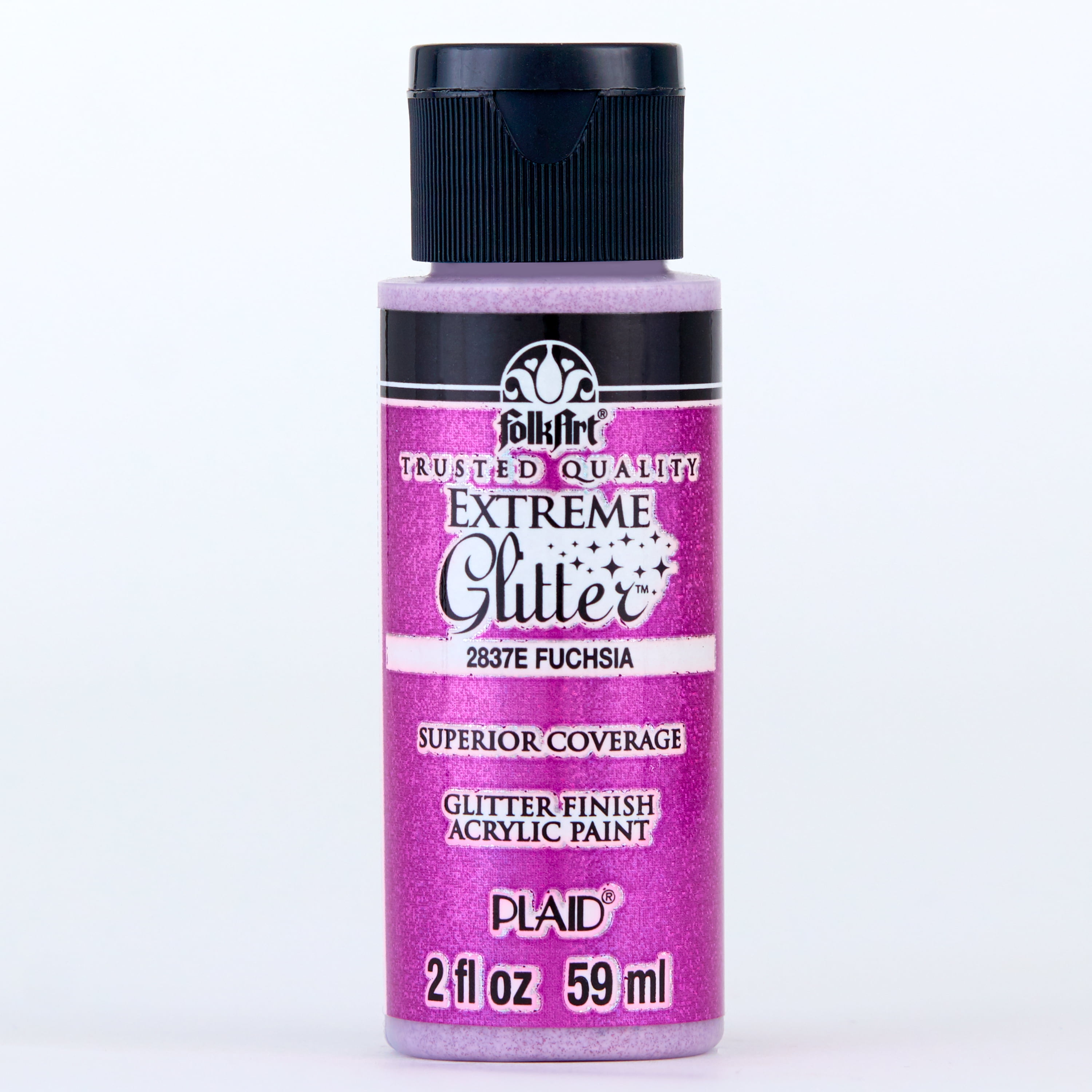 FolkArt 2837E Extreme Glitter Acrylic Craft Paint, Glitter Finish
