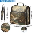 thumbnail image 2 of FORMRS Zipper Binder with Shoulder Strap 2-inch Ring 500 Sheet Capacity File Bag, Snow Mountains, 2 of 5