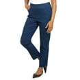 thumbnail image 4 of Alfred Dunner Womens Petite  Super Stretch Mid- Rise Average Length Pant, 4 of 4