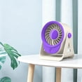 thumbnail image 6 of Virelaxpo Adjustable Speed Plug-in Desktop Fan, Quiet Compact Mini Table Fan for Personal Cooling in Home Office, Desk, and Bedroom Settings, 6 of 7