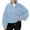 Blue, variant on SGMVNU Women's Full Zip Short Jacket Warm Winter Long Sleeve Stand Collar Fuzzy Crop Coat with Drawstring Hem(Navy, S)