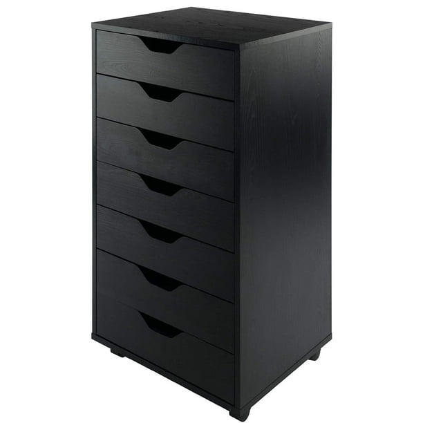 Home Office 7 Drawer Moveable File, Home Office Storage Cabinet Drawers