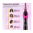 thumbnail image 4 of "Tenaza Rizadora De Cabello De Cerámica De 9mm C/pantalla Lcd Temperatura 100-220  LAB.G morada ", 4 of 5