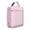thumbnail image 1 of Sac à Lunch Cerise – Motif de Fruits Cerises Rouges Mignon Design Esthétique pour Amateurs de Cerises Illustration d'Art de Bonbons Rose Doux Sac Isotherme Réutilisable, 1 of 6