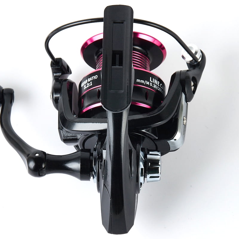 Rust Free And Smooth Bearing 5.2:1 Fishing Reel Drag System 8-12Kg Max Power Spinning Wheel Fishing Coil