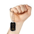 thumbnail image 3 of Demander à Frapper Collier Matthew Acier Inoxydable Ou 18k or Chien Tag 24" Chaîne, 3 of 8