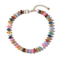 thumbnail image 1 of Collier Coloré à Grosses Perles pour Femmes, Perles en Résine, Collier Court, Style Bohème, Ras-du-Cou à Grosses Perles pour l'Été, Plage, Vacances, Party, Vacances, 1 of 8
