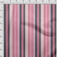 thumbnail image 3 of oneOone Georgette Viscose Fabric Bayadere Stripe Fabric Prints By Yard 42 Inch Wide, 3 of 4