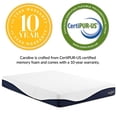 thumbnail image 4 of 10inch Mattress, Memory Foam, Full Size, White, Fabric, Bedroom, Modern Contemporary HB35076, 4 of 10