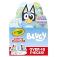 thumbnail image 1 of Kit de arte Crayola Bluey para niños (45 piezas), páginas y pegatinas para libros de colorear Bluey, 1 of 7