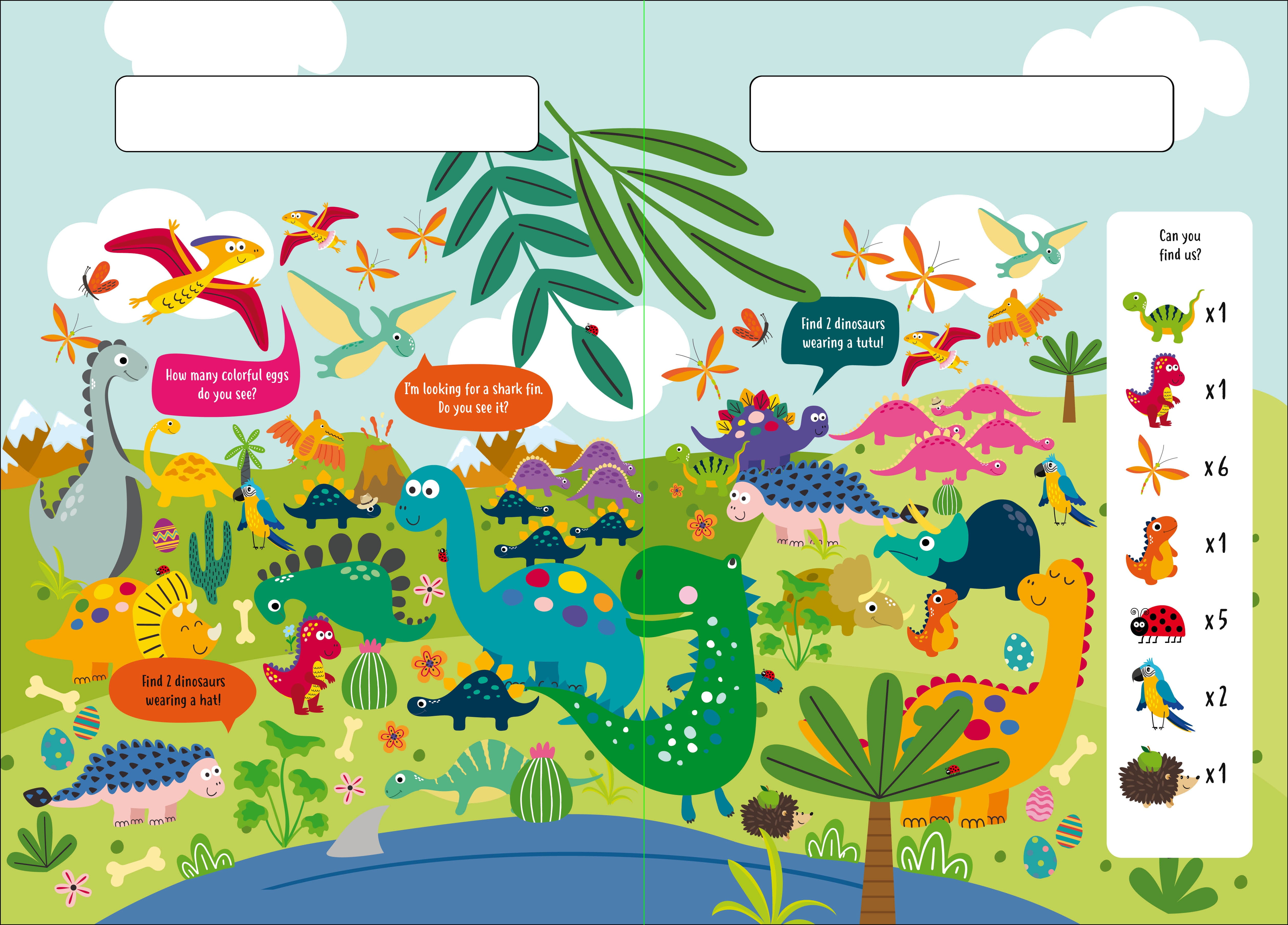 Seek And Find Dinosa