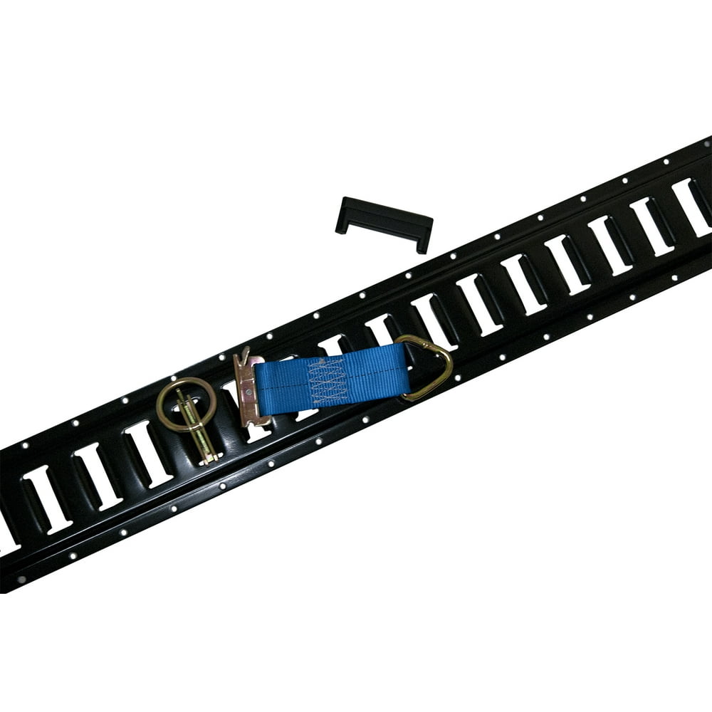 32pc E Track Kit f Enclosed Trailer Tie Down Cargo Van Quad ATV UTV Toy