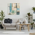 thumbnail image 2 of Geometric Shapes Collage Composition Abstract Painting Gallery Wrapped Canvas Print Wall Art, 2 of 7