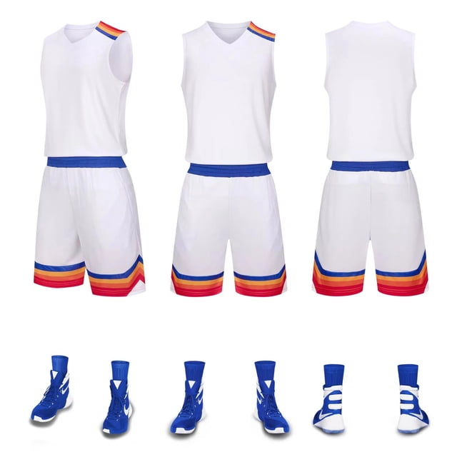 2024 nuevo traje de baloncesto para hombres y mujeres, jersey estampado, tendencia de personalidad estudiantil, traje de entrenamiento de competición, chaleco deportivo