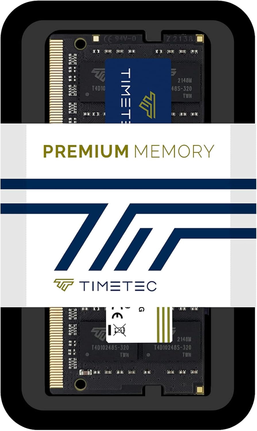 Timetec 16GB DDR4 Laptop RAM Memory, 2400MHz PC4-19200, SODIMM 260-Pin, Non-ECC Unbuffered, 1.2V CL17, Dual Rank 2Rx8